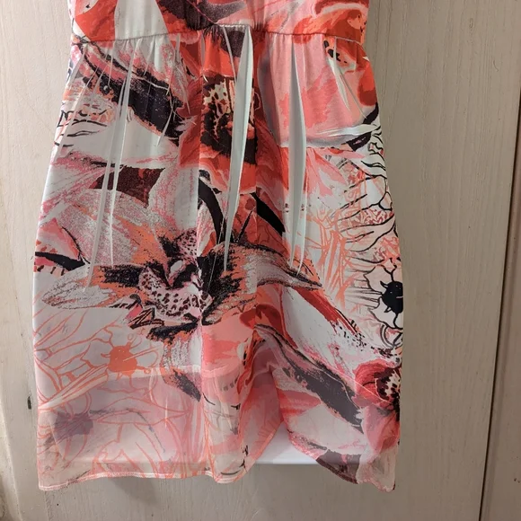 One World Floral Blouse NWOT Sz Med - Picture 7 of 12